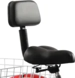 24 Zoll Dreirad für Erwachsene 7 Gang Seniorenfahrrad Faltbares Fahrrad mit Einkaufskorb Mit LED Licht – Bild 3