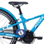 24 Zoll Kinderfahrrad S'COOL XXlite, 7 Gang, Rücktrittbremse, V-Brake, Aluminiumrahmen, Reflektoren, Blue/Deep Blue, 125–140 cm ab 8 J. – Bild 3