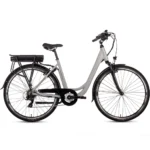 SAXXX E-Bike, ADVANCED Plus Wave Tiefeinsteiger Elektrofahrrad, 375Wh integrierter Akku, Shimano Nexus 7-Gang, City E-Bike