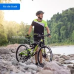 Bergsteiger Kodiak 26 Zoll Mountainbike, geeignet ab 150 cm, – Bild 2